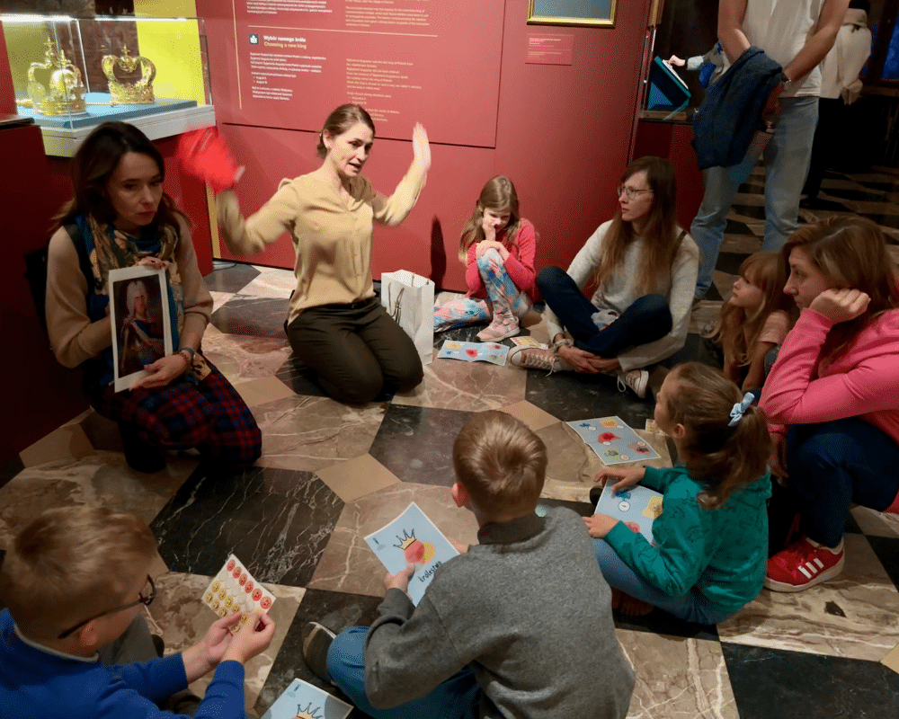 WARSZTATY KRÓLESTWO EMOCJI na Zamku Królewskim na Wawelu