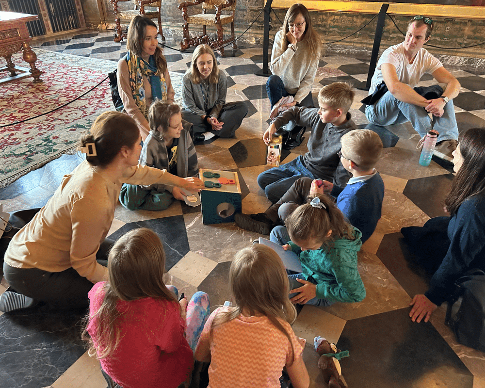 WARSZTATY KRÓLESTWO EMOCJI na Zamku Królewskim na Wawelu